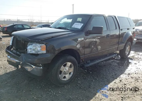 2005 Ford F-150 Fx4/Xlt из США, поврежденный, VIN 1FTPX04585KC53837